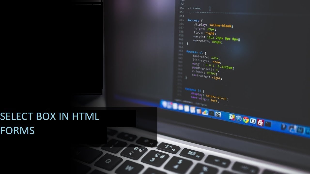 Select Boxes in HTML||Select & Option Tags||Size & Multiple Attributes| web development course