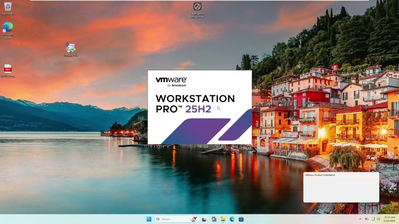 3. Installing VMWare Workstation Pro 25H2