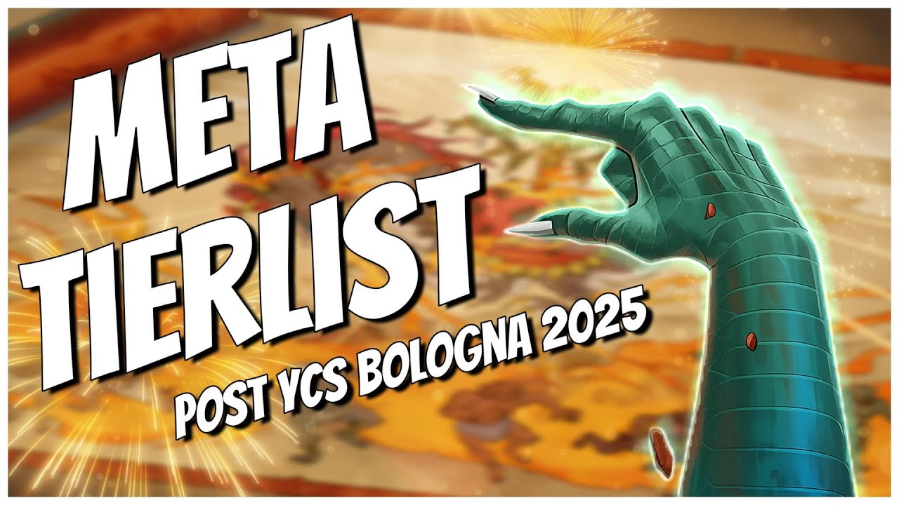 Yugioh│META TIER LIST!│PRE YCS BOLOGNA 2025!│#yugioh #yugiohcommunity #yugiohcards #yugiohtcg #meta