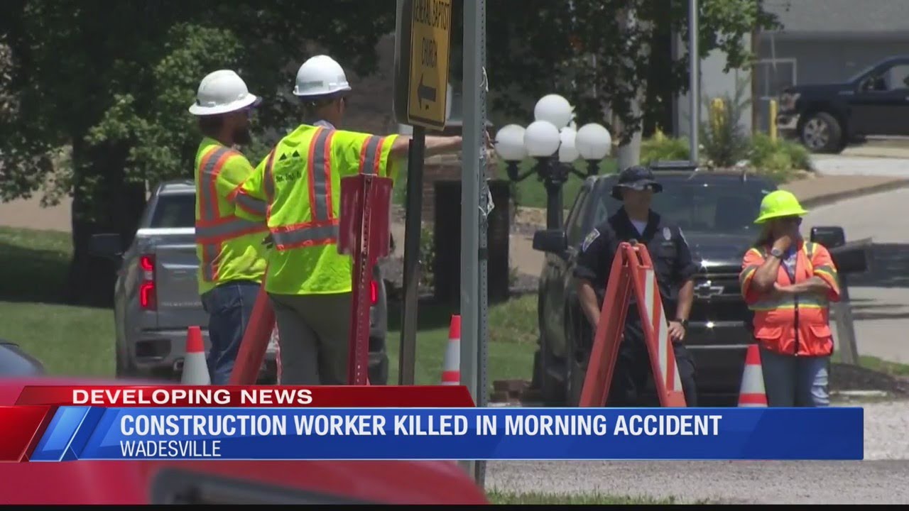 Construction worker killed in accident