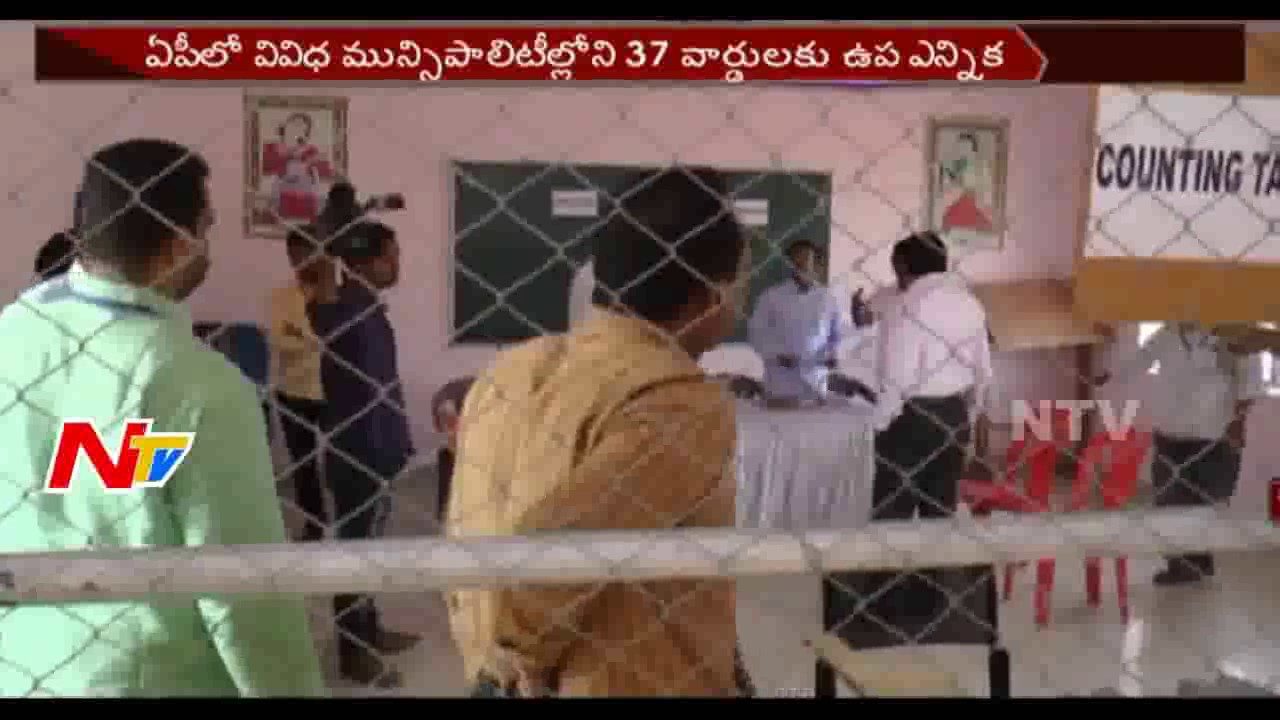 TDP Win 34 Municipal Wards in By Elections || AP || NTV