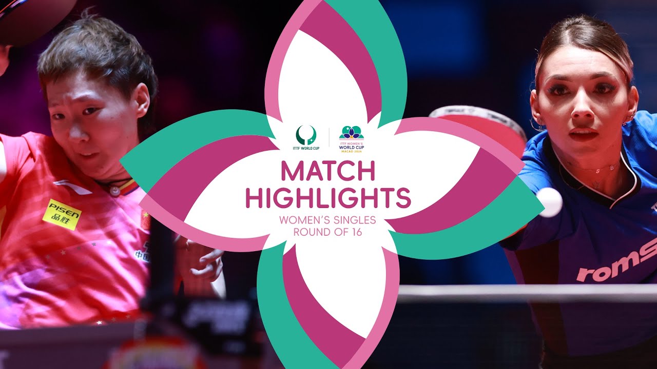 Bernadette Szocs vs Wang Manyu | WS R16 | ITTF Men's and Women's World Cup Macao 2024