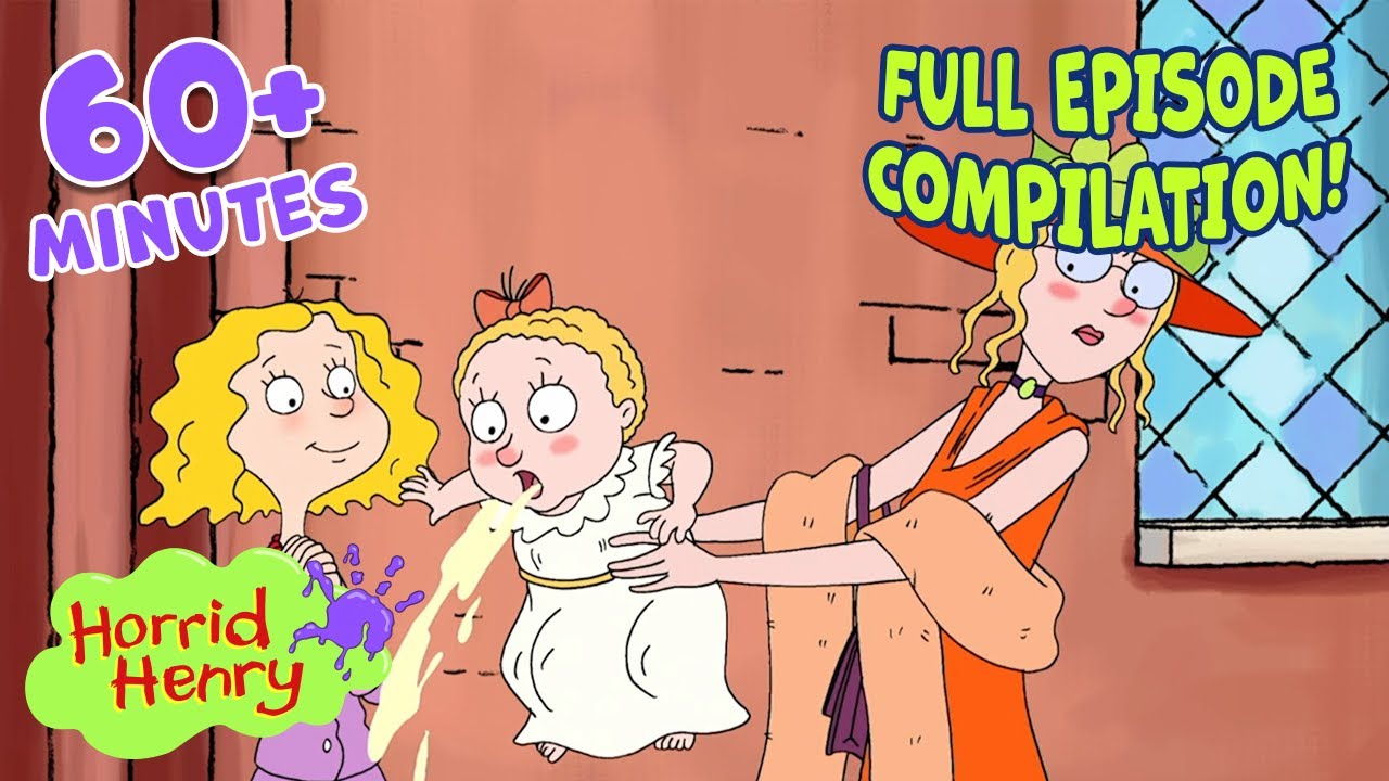 Christening Crisis DISASTER! Baby Goes Missing! | Horrid Henry FULL Episode Compilation | 60+ MINS