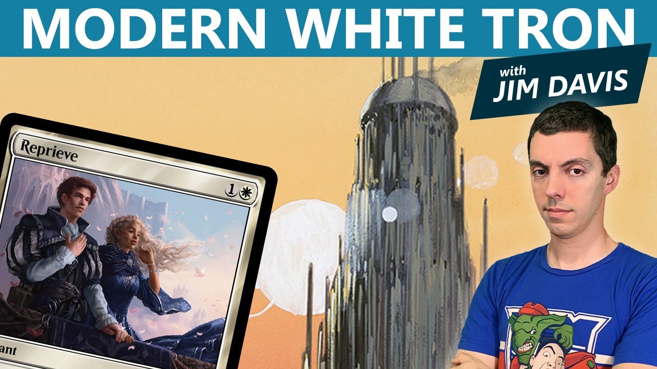 Modern White Tron with Jim Davis