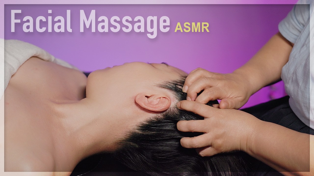 Засыпайте под звуки массажа лица и ухода за кожей (ASMR) 🌙 1 час процедур в Каннаме