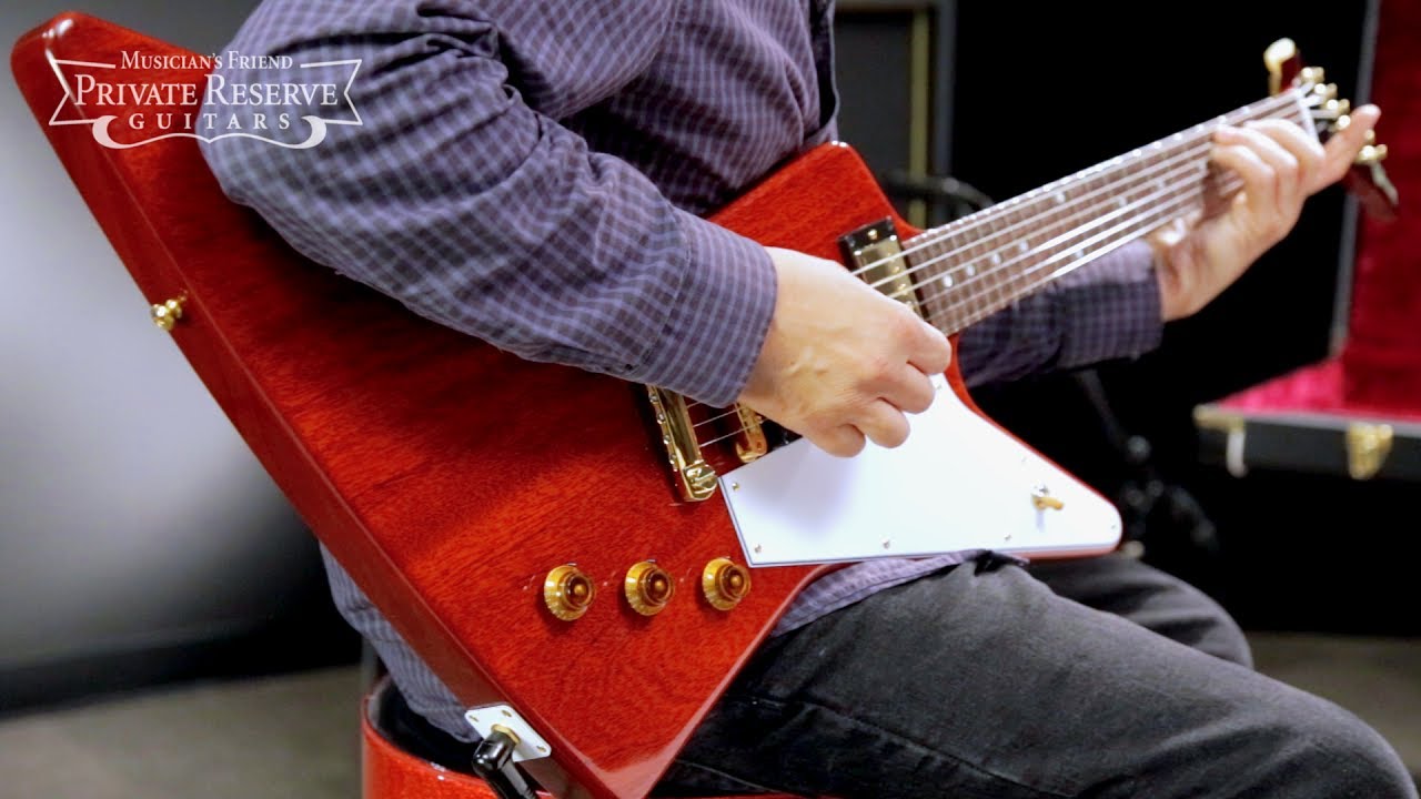 Gibson Custom 1958 Mahogany Explorer Electric Guitar