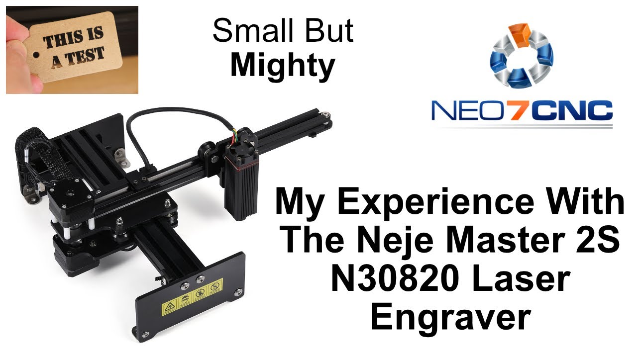 Мой опыт работы с лазерным гравером Neje Master 2S N30820