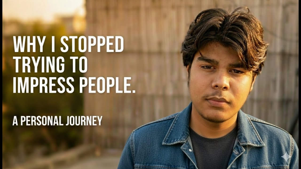 Why I Stopped Trying to Impress People.
