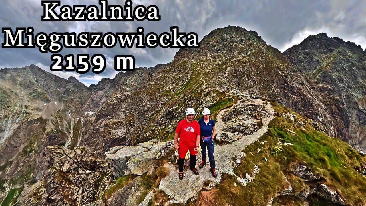 Kazalnica Mięguszowiecka 2159 m szlakiem turystycznym w stronę przełęczy pod chłopkiem. #tatry 
