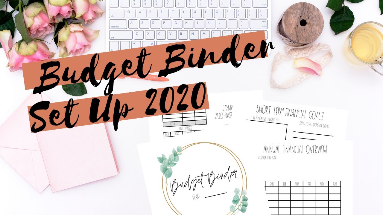 2020 Budget Binder Set Up