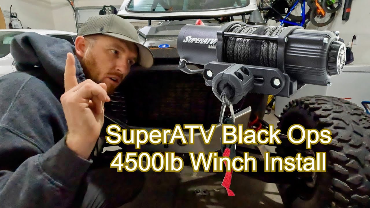 This Company Went Out of Business: SuperATV Winch Install on Polaris Rzr Turbo R
