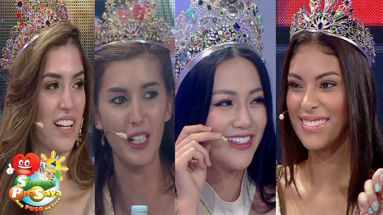 Sunday PinaSaya: Miss Earth 2018 winners try Filipino food