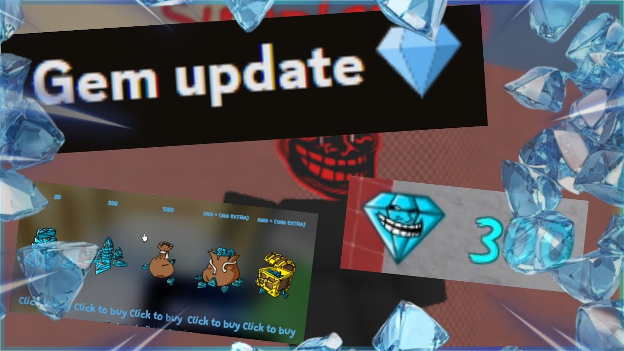 (sorta)💎how GEMS work 💎and how to obtain them in tui (trollge universe incident)
