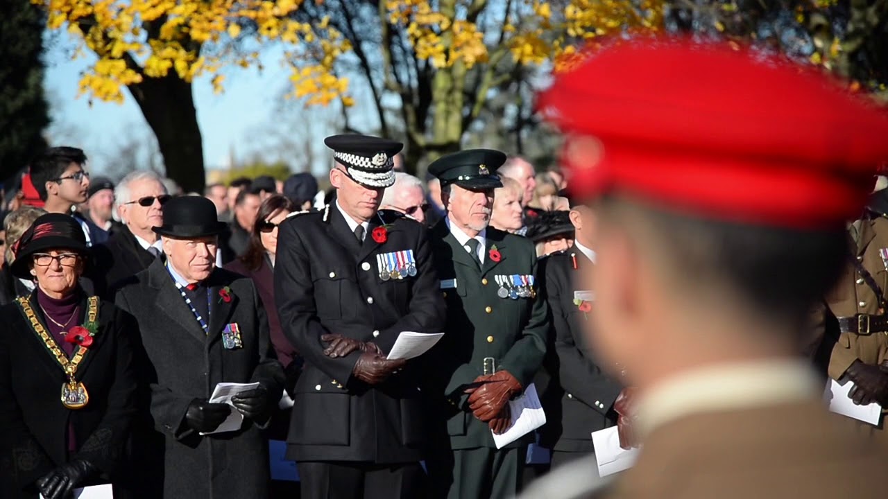 Remembrance Day 2017 in Leicester