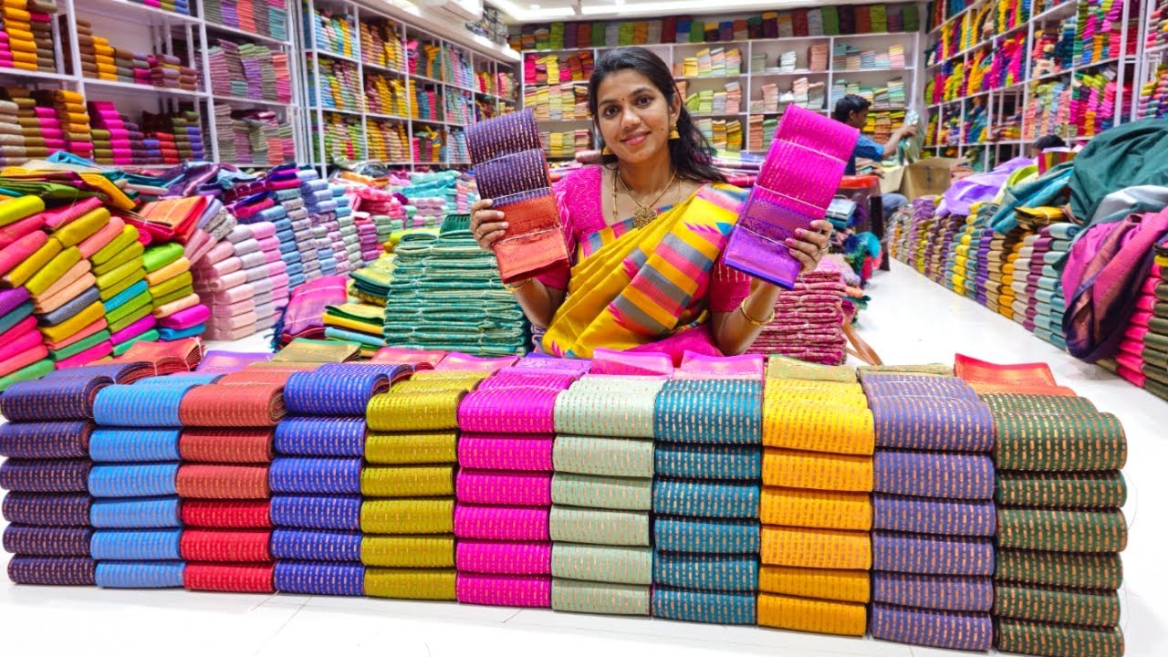 இளம்பிள்ளை பட்டு சேலை எங்கு தேடினாலும் இந்த விலைக்கு கிடைக்காது தீபாவளி அதிரடி Offer | Saree Live
