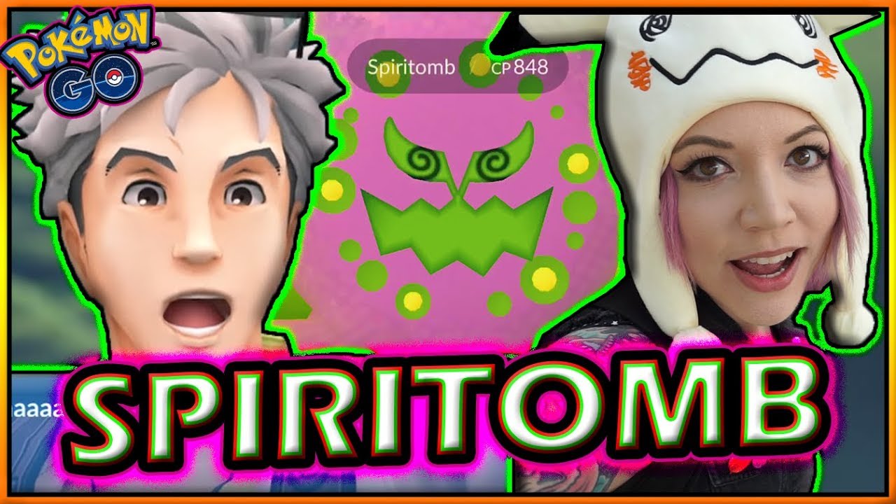 A SPOOKY MESSAGE: SPIRITOMB HALLOWEEN POK&Eacute;MON GO!