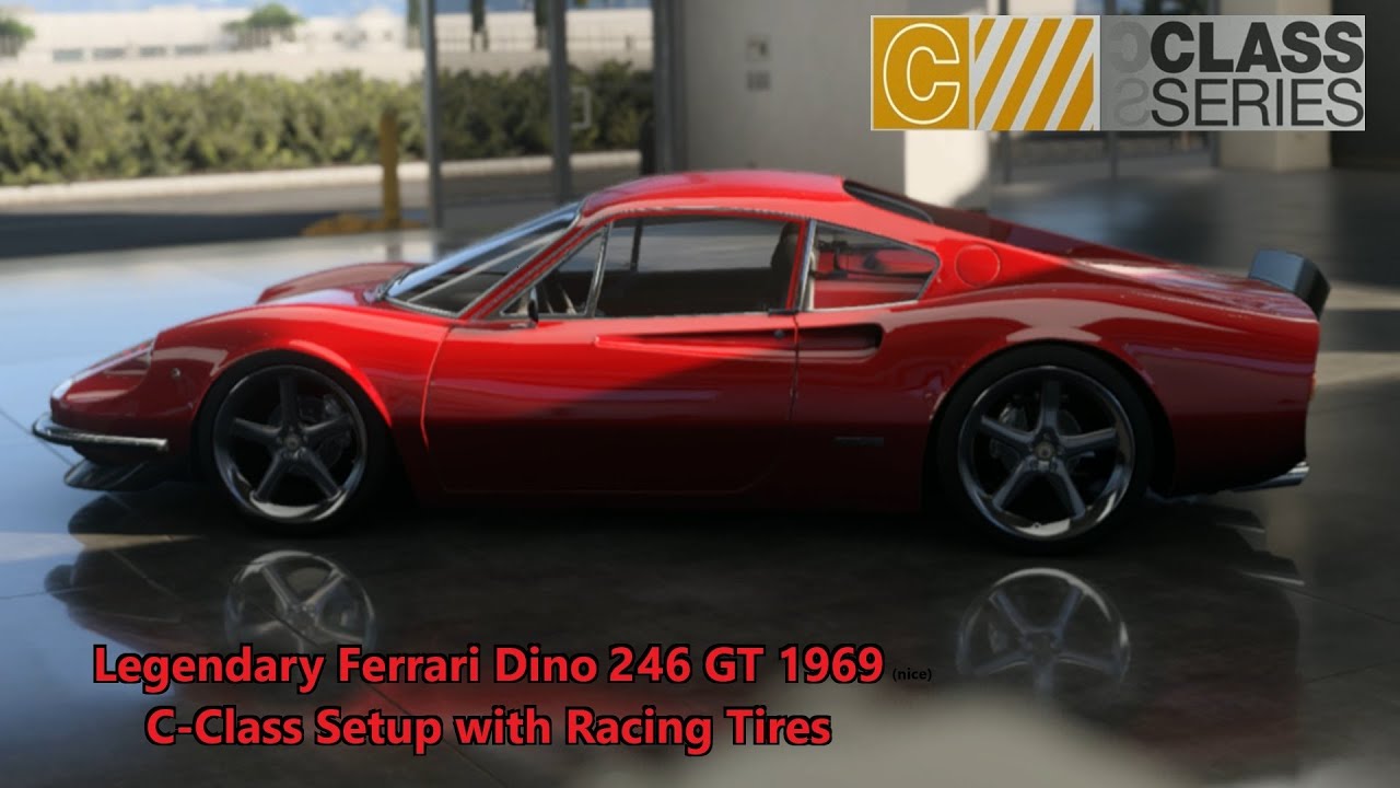 C-Class 1969 Ferrari Dino 246 GT Setup for fun | Forza Motorsport