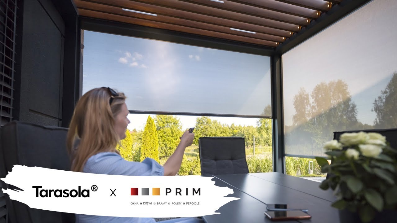 Tarasola Technic Pro, pergola, zadaszenie lamelowe | Prim Dębica