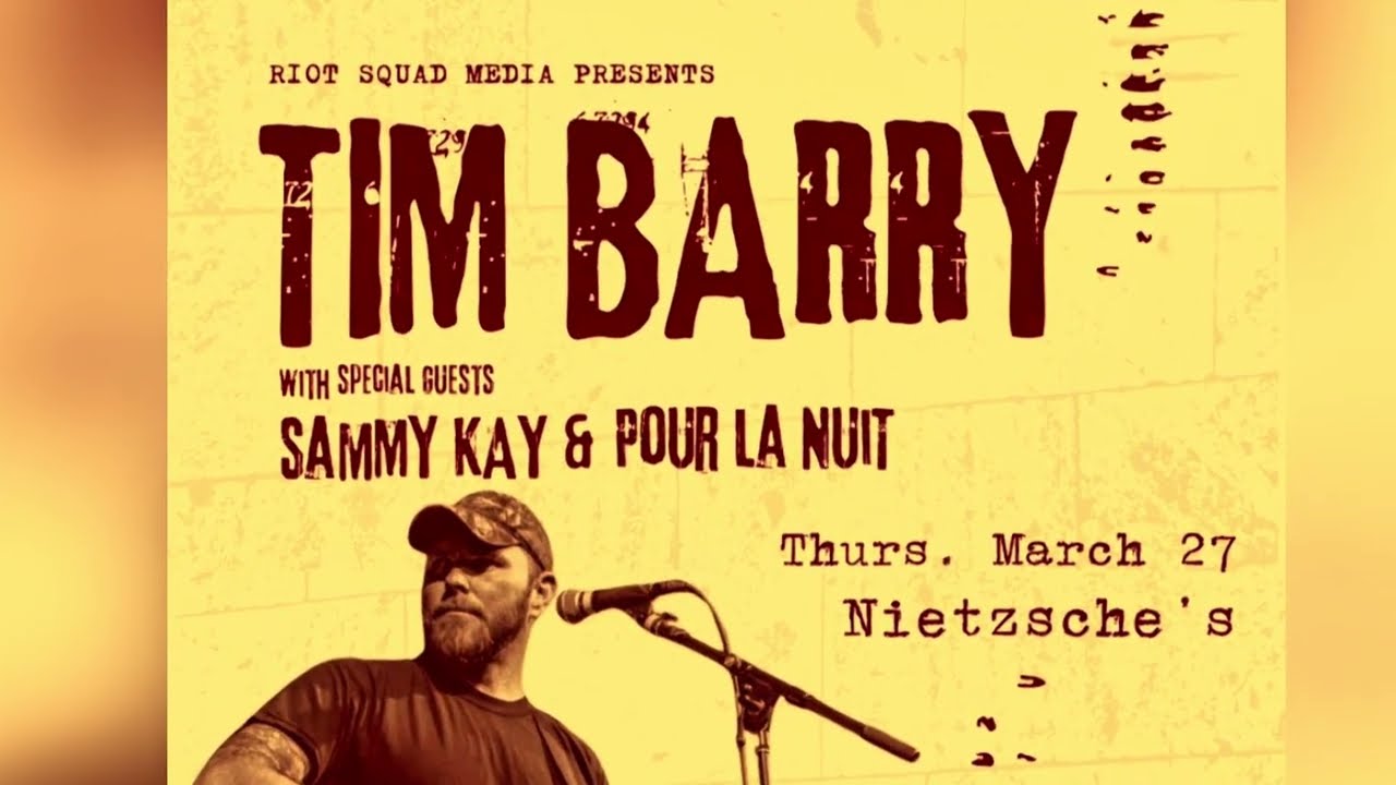 Tim Barry [FULL SET] Live at Nietzsche’s, Buffalo, NY, March 27, 2025