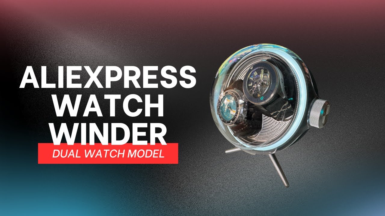 Is this watch winder from Aliexpress any good? Let's find out!
