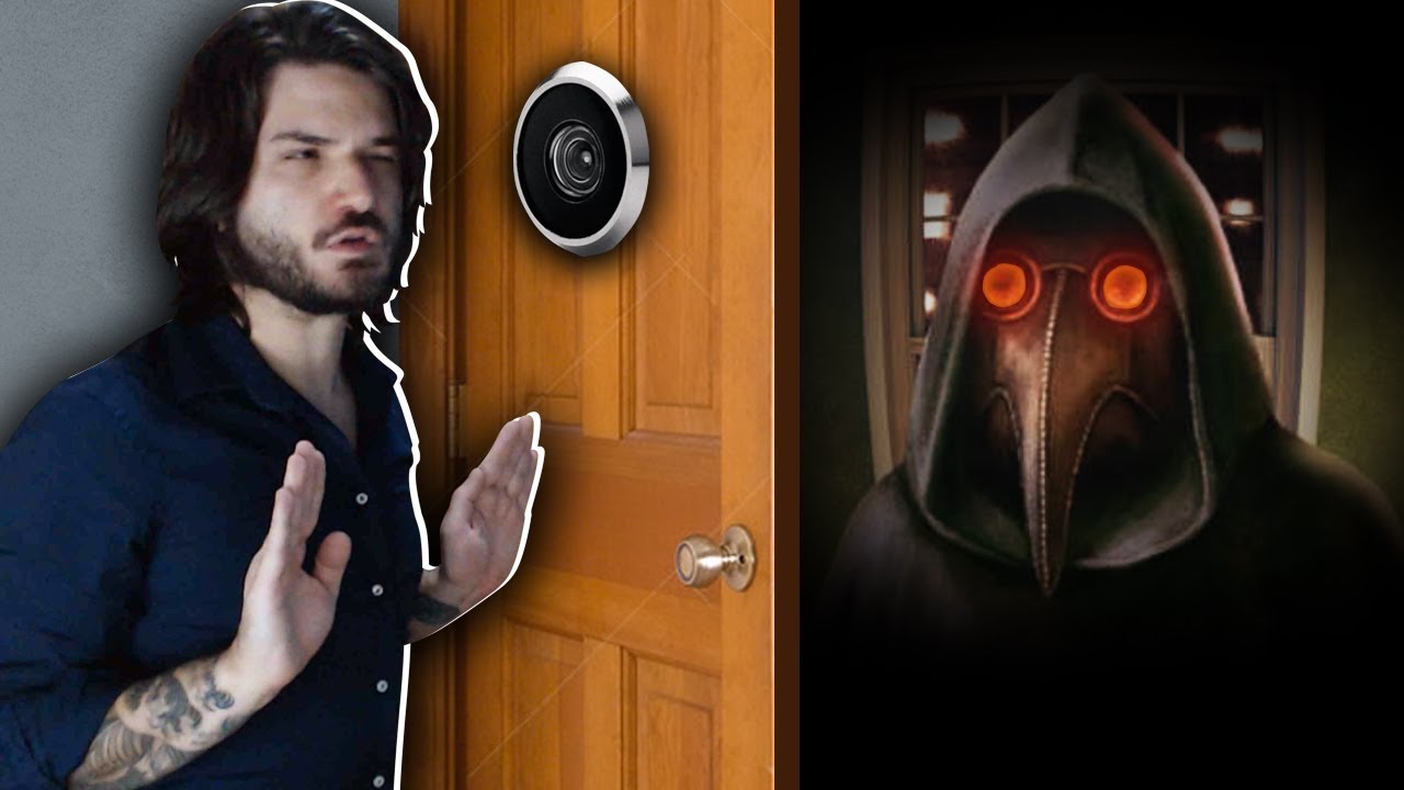 TEM UM HOMEM ESTRANHO ME ESPIONANDO ATR&Aacute;S DA PORTA -  Spotlight x