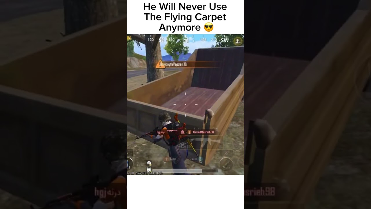 The Flying Carpet #pubgmobile #pubg