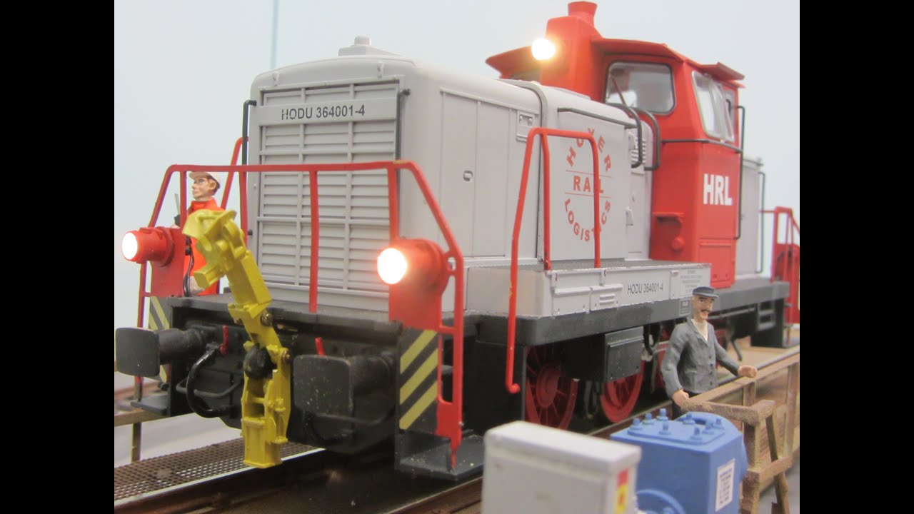 SPUR1 MME VIDEO 2 HODU364001 Umbau V60 Test Rangierfahrt Start up HRL Privatbahn Hamburg Billbrook