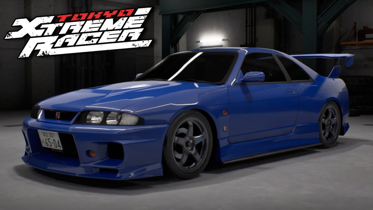 Tokyo Xtreme Racer - 1997 Nissan Skyline GT-R R33 V-Spec II Customisation and Gameplay