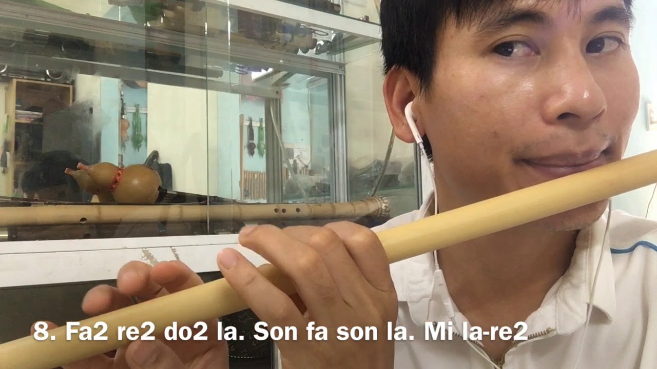Hướng dẫn thổi sáo: Lòng Mẹ - sáo La trầm A4 || Shop Sáo Cao Trí Minh 0906.020.468