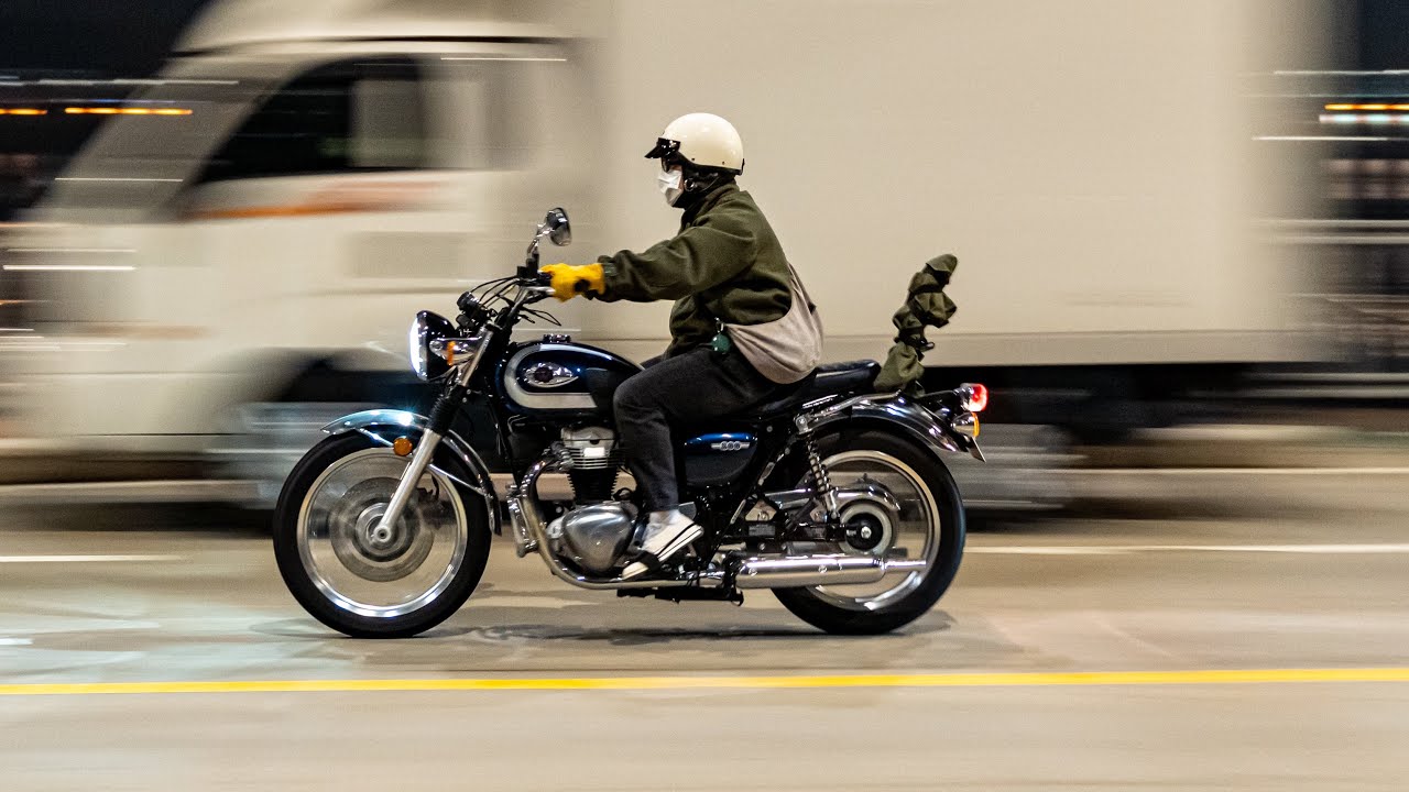 [KAWASAKI W800] 2022 야간라이딩