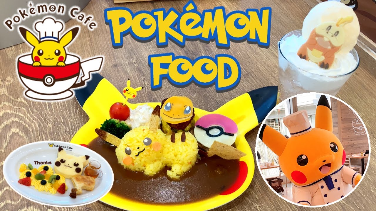 Lovely Pokémon Food at Pokémon Cafe Tokyo and Pokémon center Tokyo DX