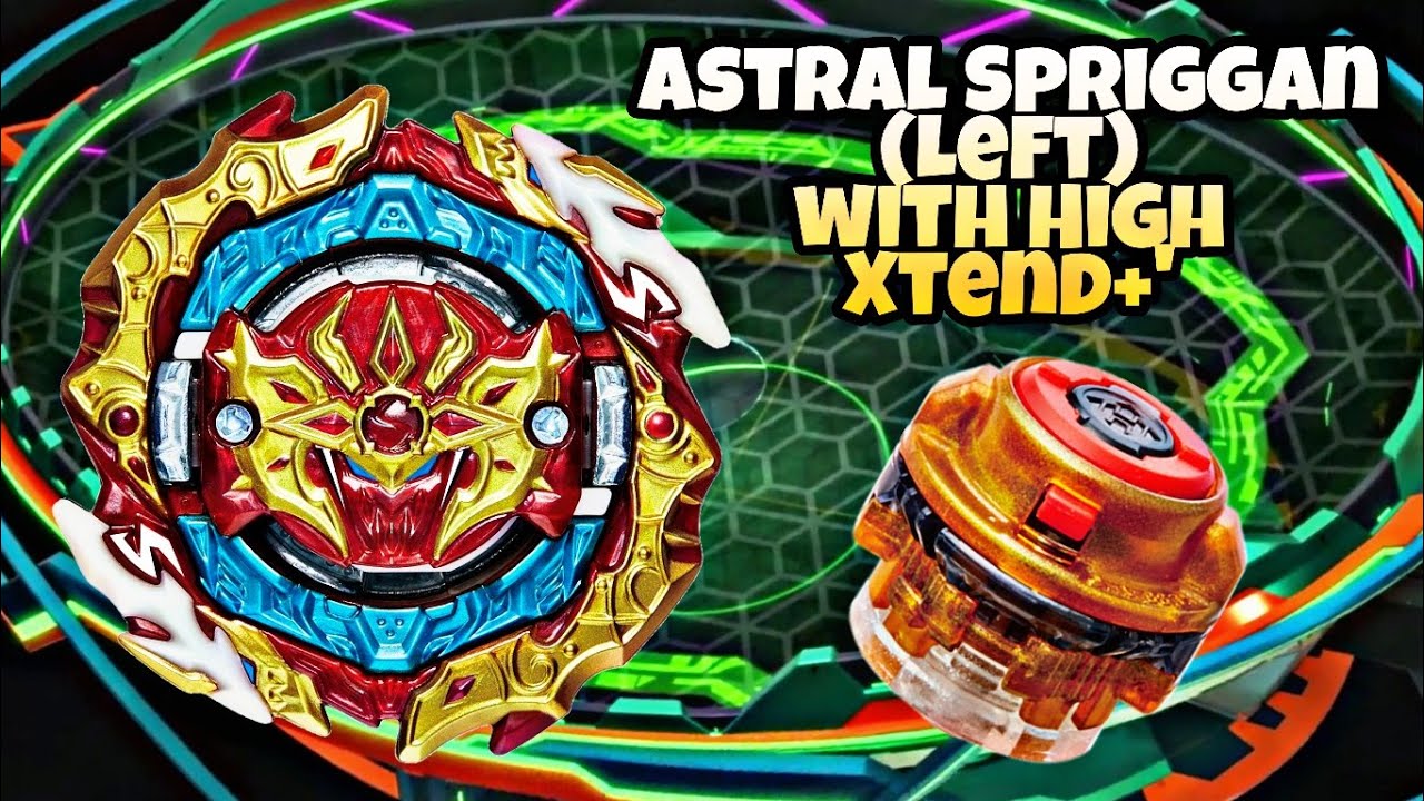 UPGRADE? ASTRAL SPRIGGAN WITH HIGH XTEND+' VS MY DB BEYBLADES | ベイブレードバーストDB(ダイナマイトバトル)