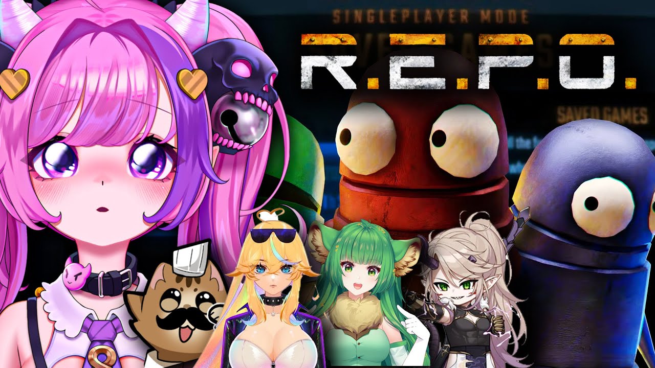 Ironmouse & Friends Play R.E.P.O!