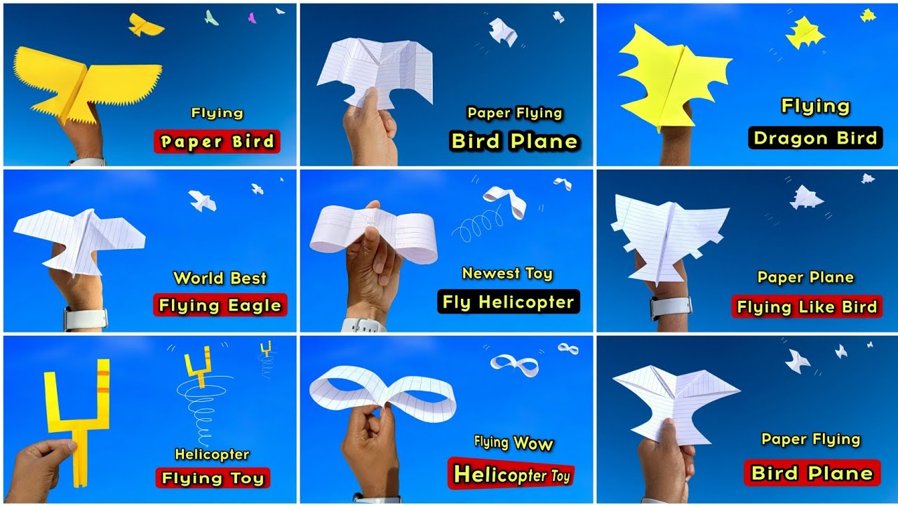 best 20 flying helicopter bird plane, top 20 paper flying plane, 20 paper new helicopter, best plane