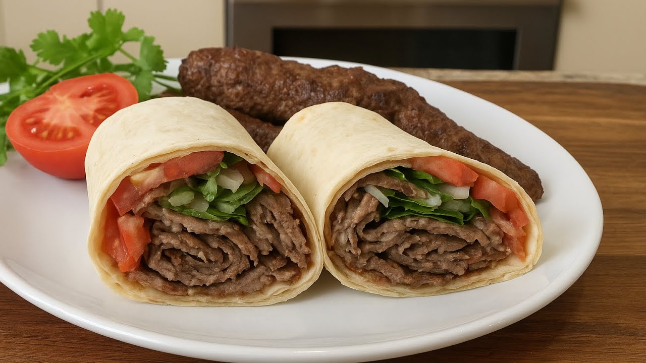 Dubai's Viral Donner Kebab _ My Homemade Version ( Better Than the Original!) @Raz recipes!