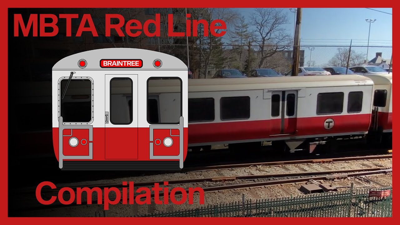 MBTA Red Line Braintree Branch Compilation