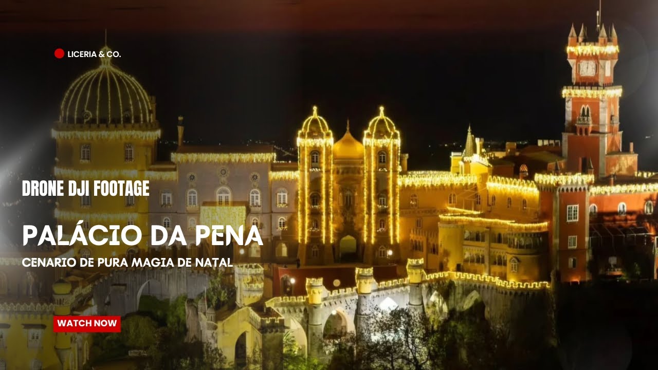 Palácio da Pena como Nunca Viste | Drone DJI ao Pôr do Sol em Sintra