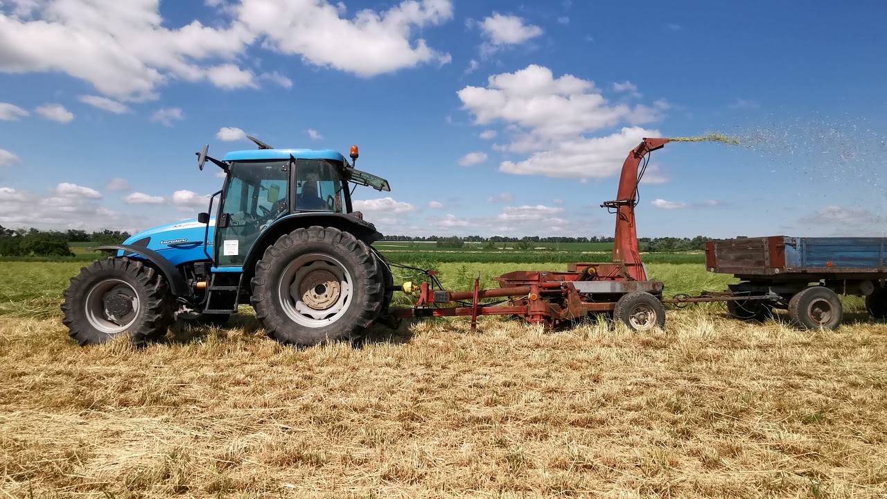 Řezačka skpu 220+Landini Mythos 100 +vlek 5t