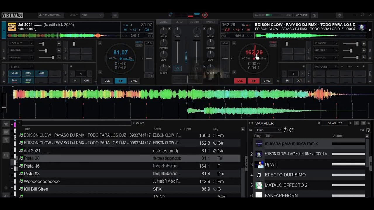 Pack de Efectos para dj Los Mejores  2020/2021