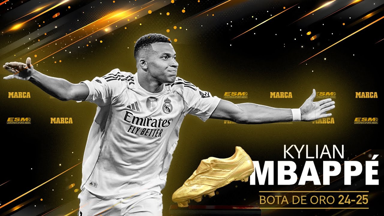 EN DIRECTO I Kylian Mbapp&eacute; recibe la Bota de Oro 2024/25, en vivo I MARCA