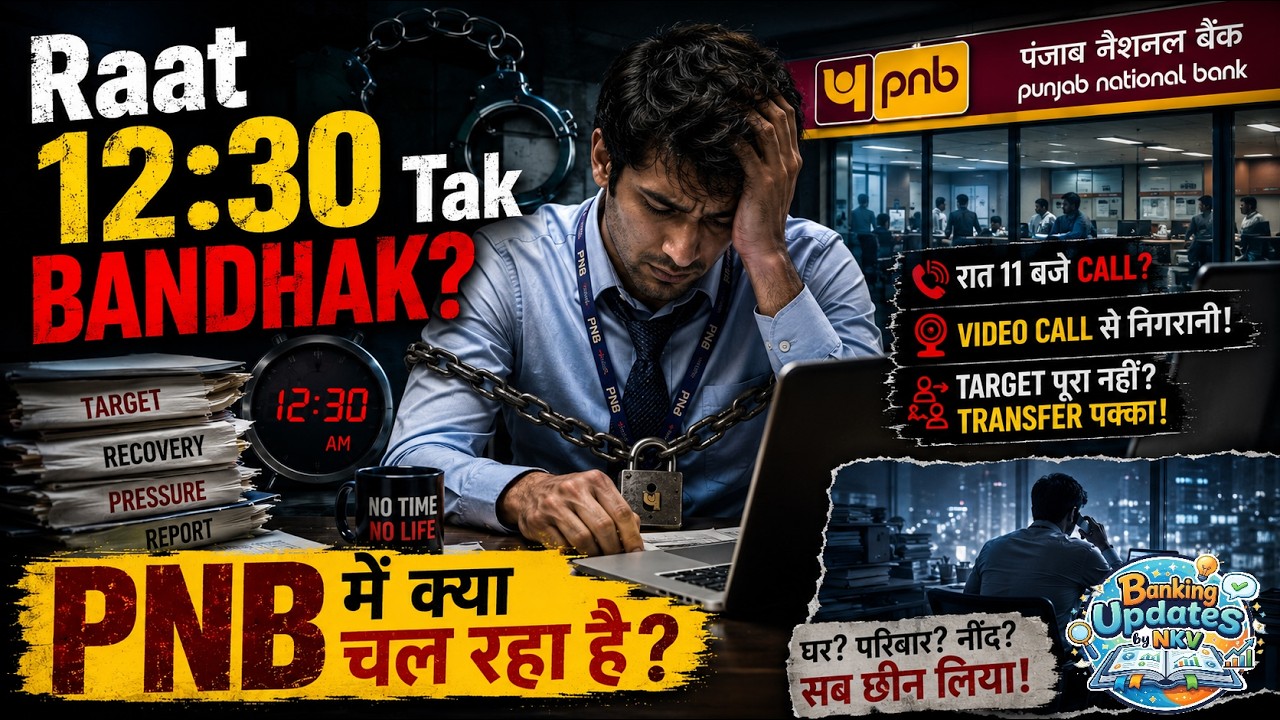 Bankers vs Management: Raat 11 Baje Calls, Midnight Monitoring & Mental Torture?