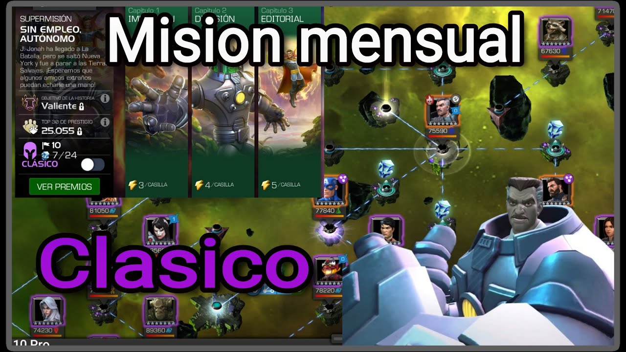 Supermision Mensual  Sin empleo, autónomo, dificultad clásico MCOC