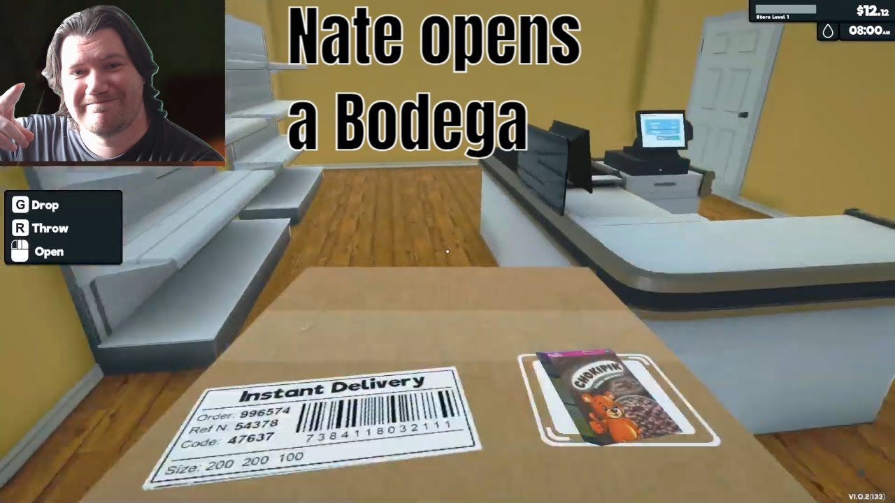 Nate Opens a Bodega - Supermarket Simulator [1]