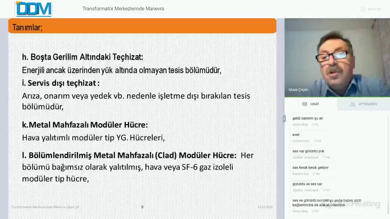 Transformatör Merkezlerinde Manevra