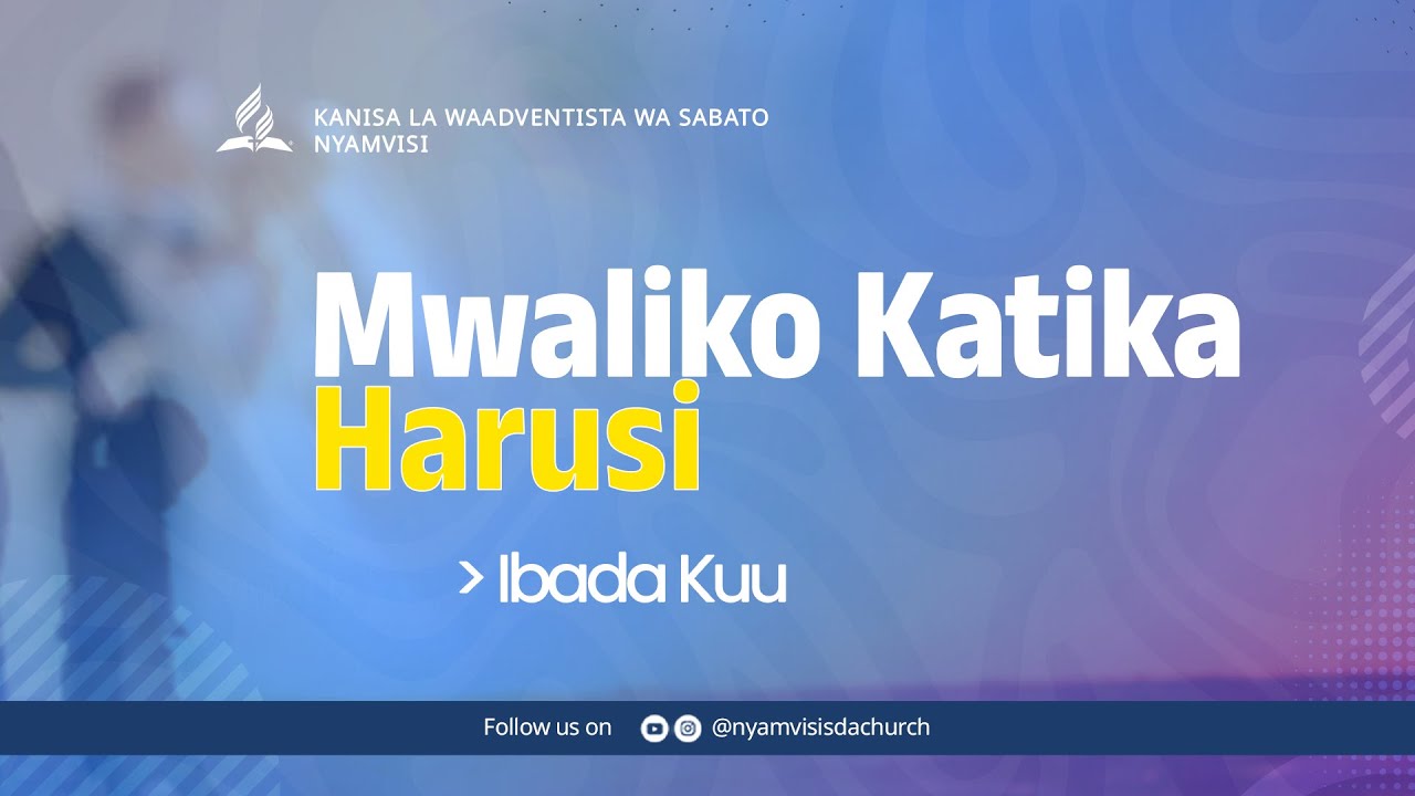 #LIVE: IBADA KUU YA SABATO - 3 JANUARI 2026 | NYAMVISI SDA CHURCH