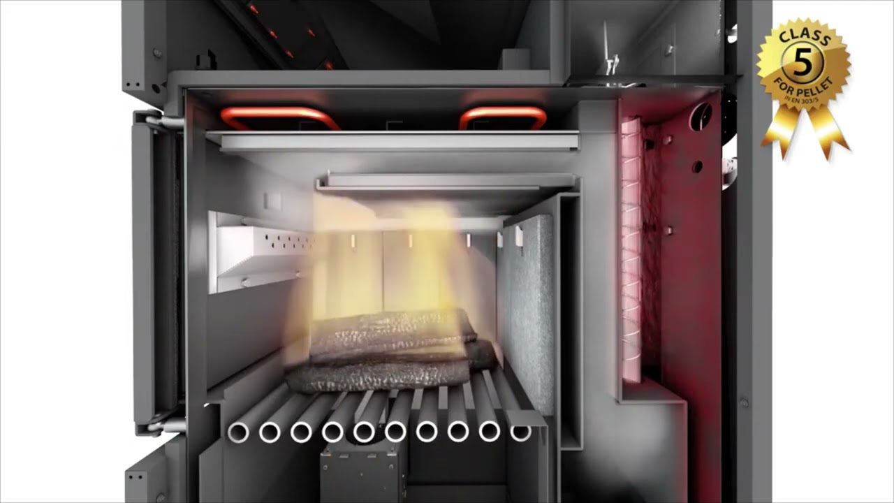 Dual Therm - kombinovaný kotel na pelety a dřevo