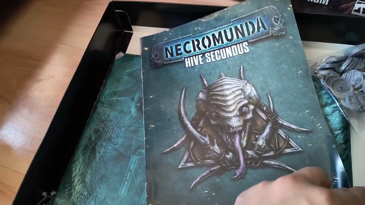Unboxing Warhammer Necromunda Hive Secundus (esp)