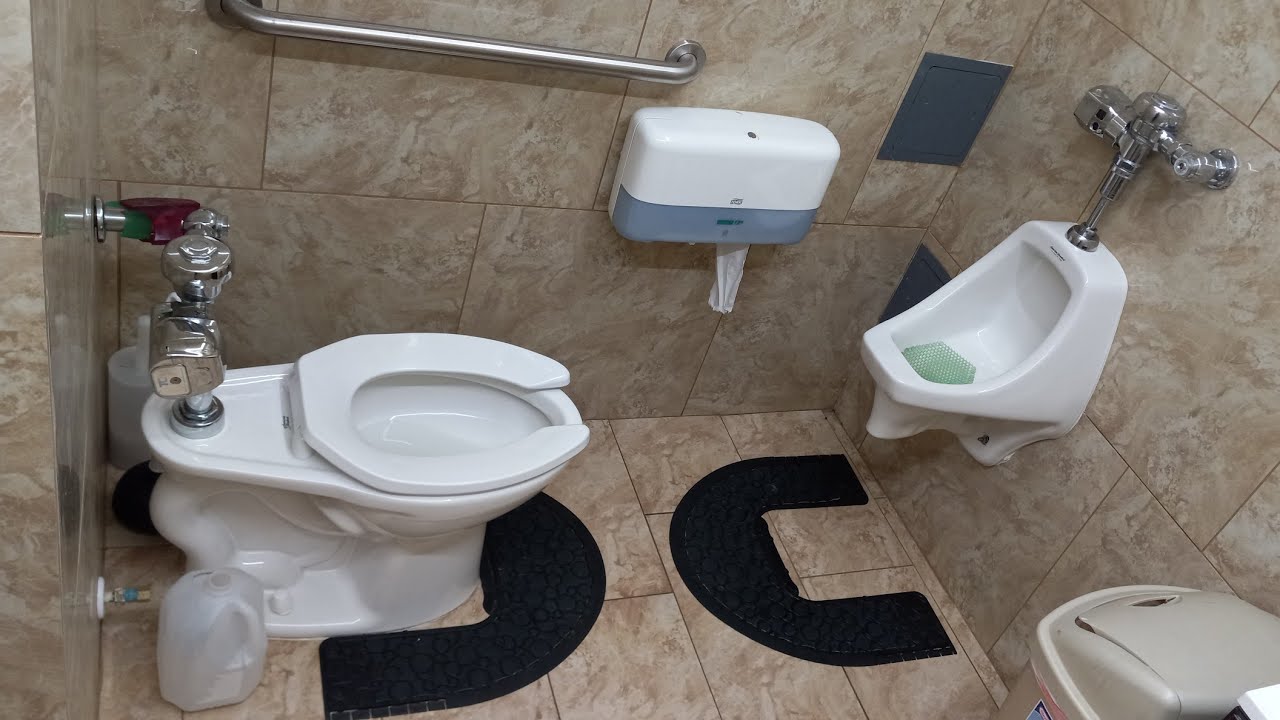 Gas Station Unisex Restroom