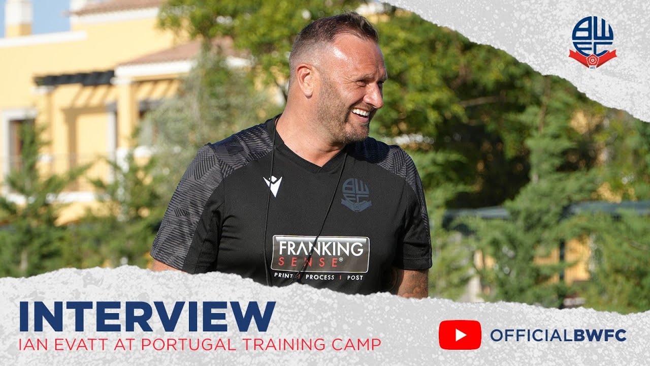 IAN EVATT | Manager's interview at pre-season training camp in Portugal