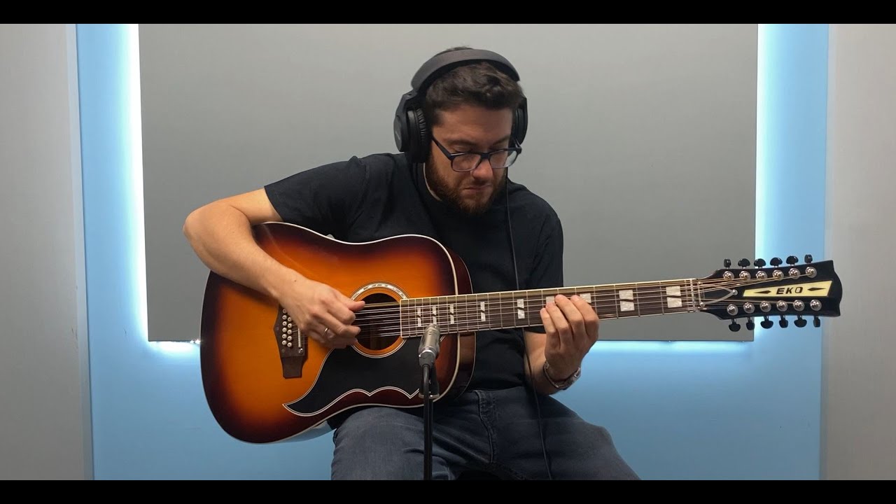 Eko Guitars | Ranger Vintage Reissue 12 corde Honey Burst